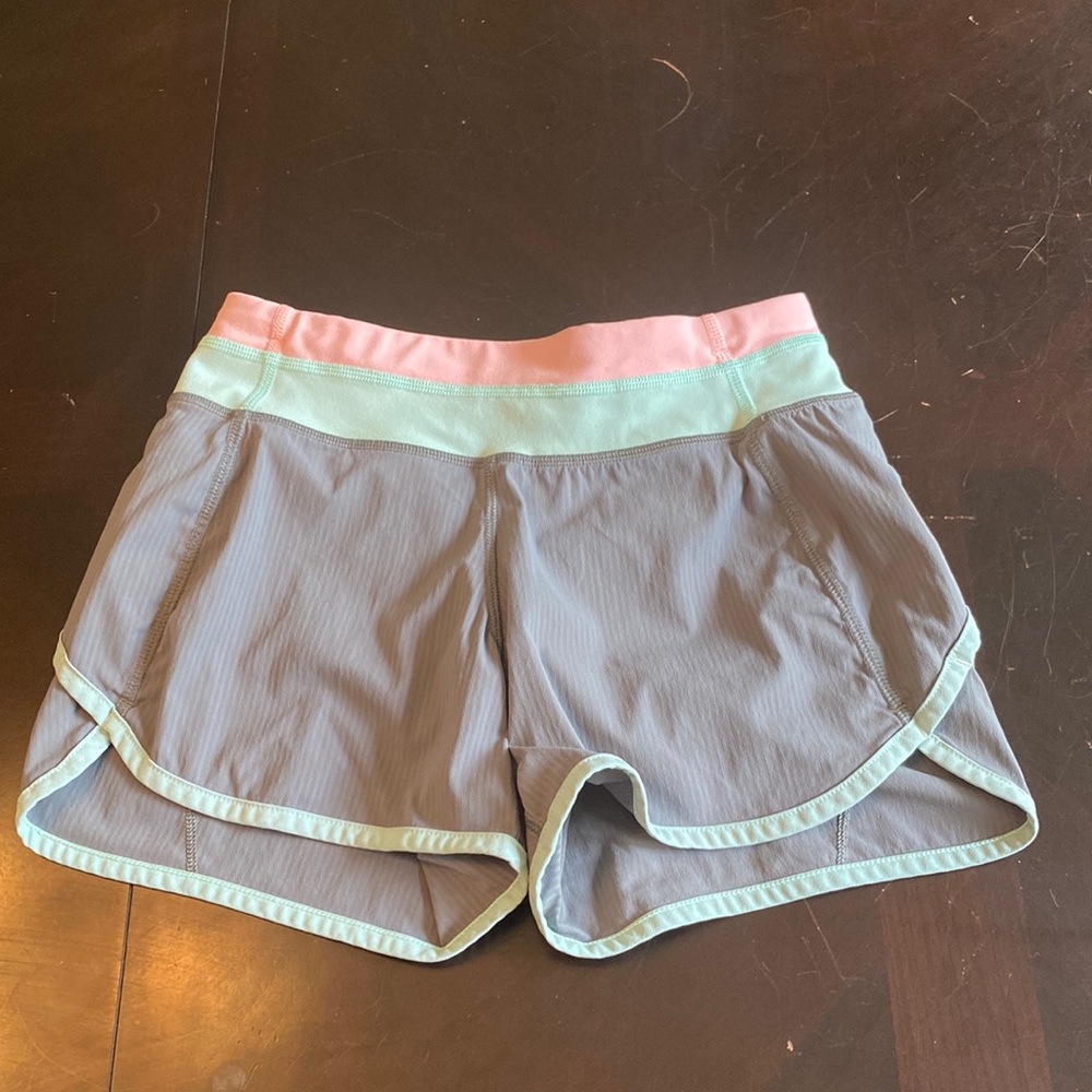 RARE grey ivivva shorts size 10